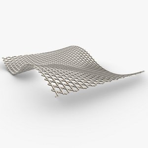 Futuristic Layered timber beams structure V1