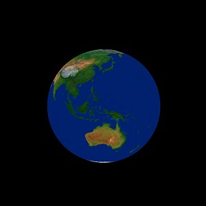 Earth 3D model