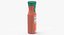 Carton de jus en plastique Petite étiquette vierge et générique