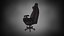 gaming chair 01 silla gamer low poly
