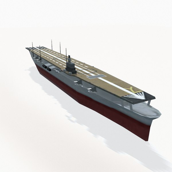 shokaku aircraft carrier 3d max