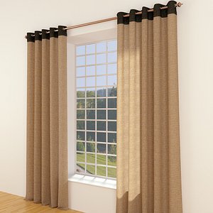 3d curtain pelmet