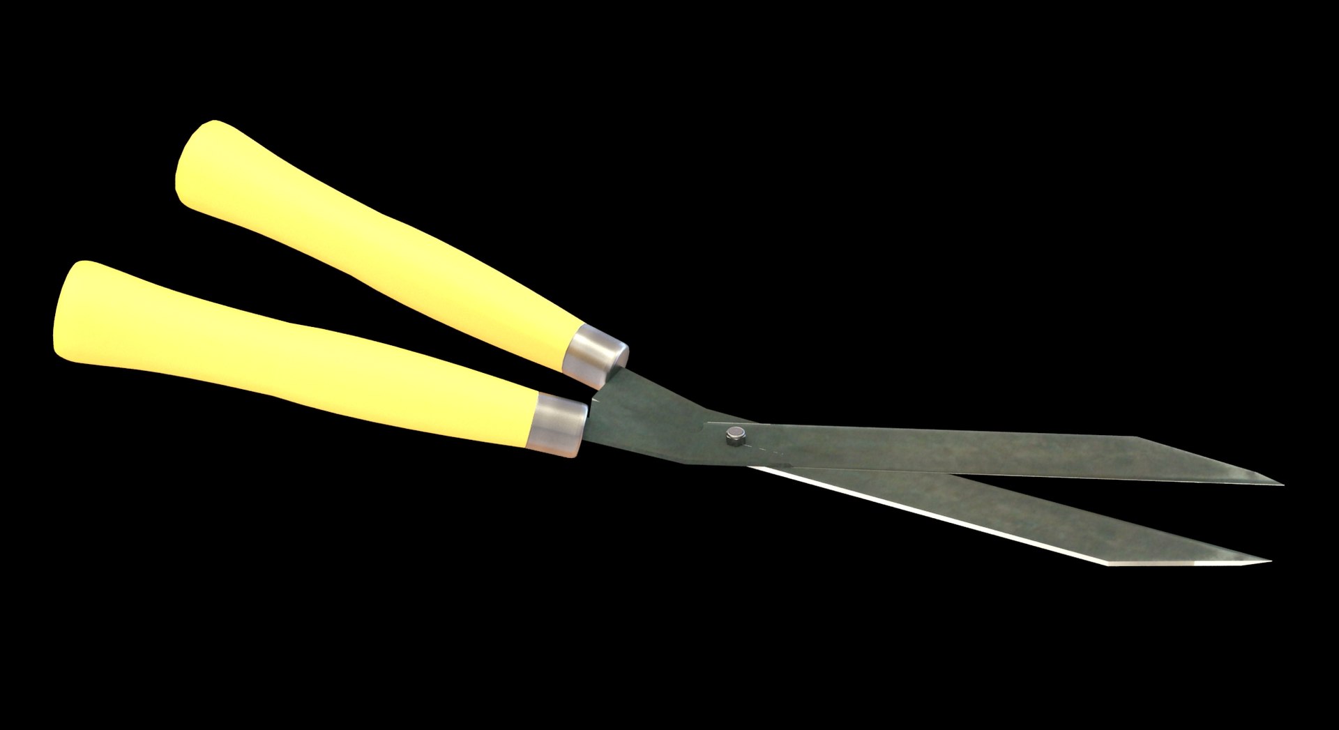 Garden Scissors Model TurboSquid 2128118