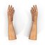Man Hands 2 Rigged for Cinema 4D
