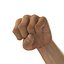 Man Hands 2 Rigged for Cinema 4D