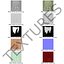 Man Hands 2 Rigged for Cinema 4D