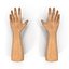 Man Hands 2 Rigged for Cinema 4D
