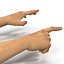 Man Hands 2 Rigged for Cinema 4D