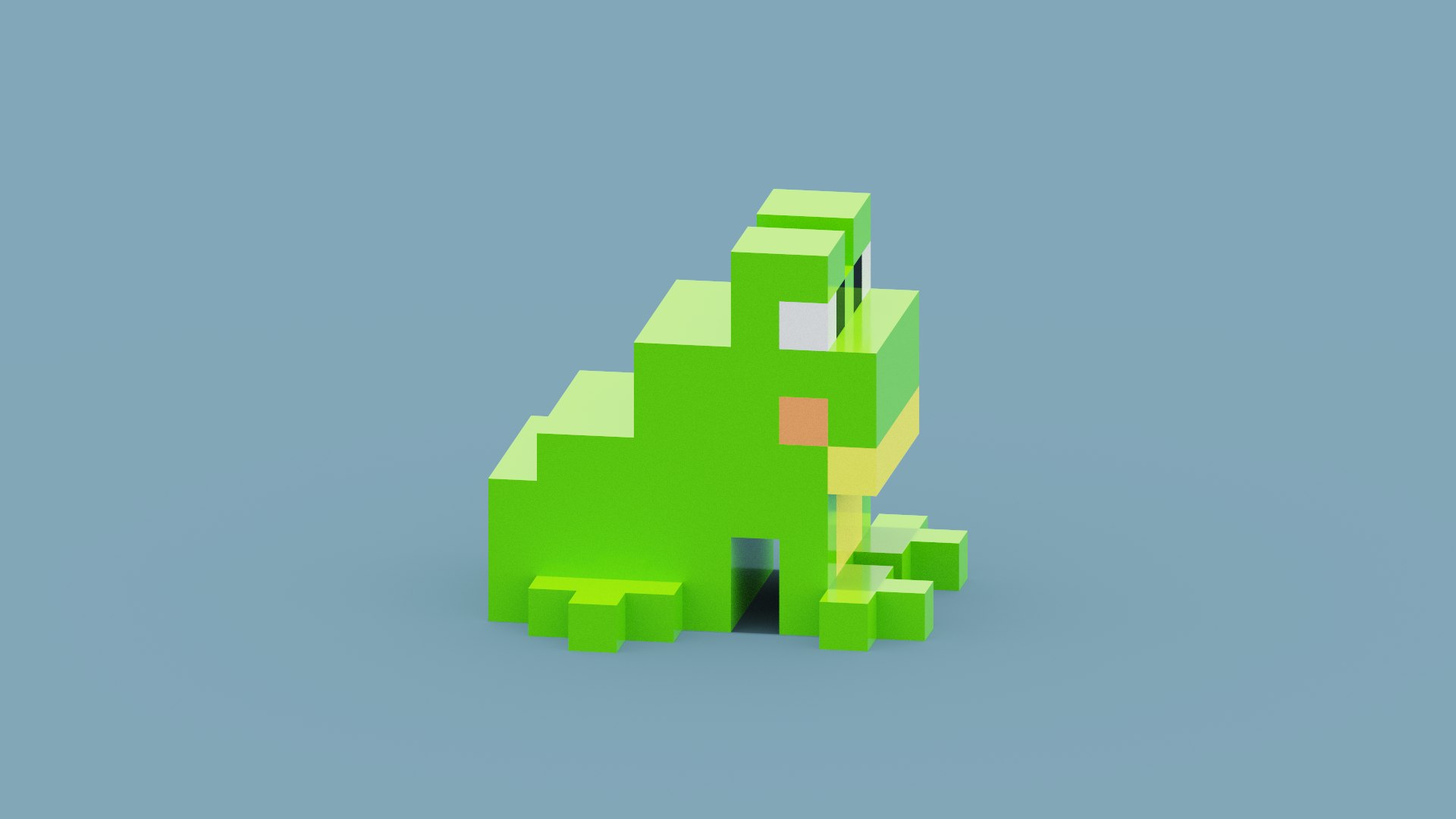 3D Voxel Frog https://p.turbosquid.com/ts-thumb/6x/lGfHWL/QW/spin202205292352090008/png/1653858497/1920x1080/fit_q87/9388b09cad970755664acac17ec9f0e625769e6a/spin202205292352090008.jpg