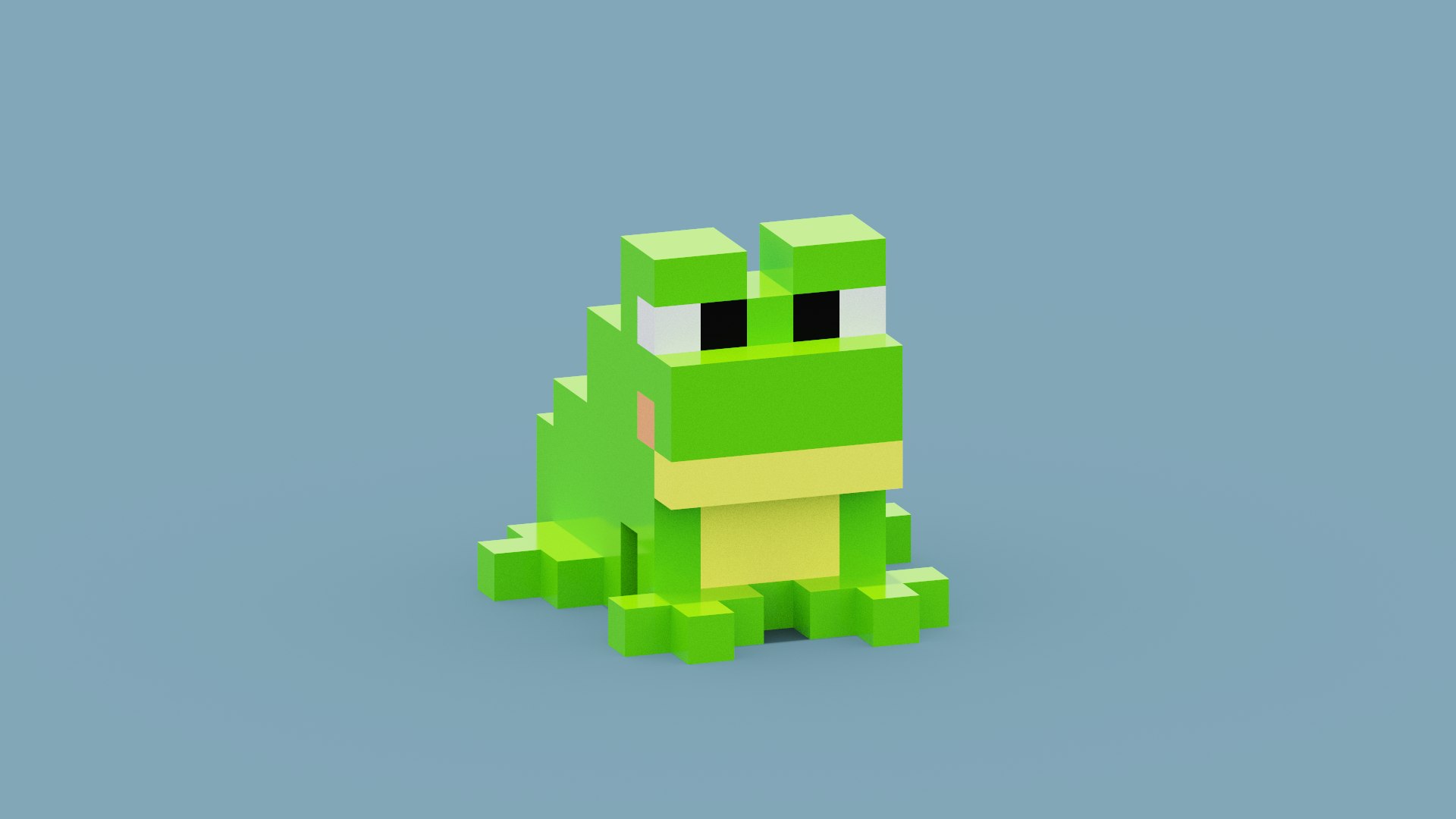 3D Voxel Frog https://p.turbosquid.com/ts-thumb/6x/lGfHWL/yz/spin202205292352090010/png/1653858592/1920x1080/fit_q87/9a77db4d5e8e8911ef10b3b765da7a19cf41ff1d/spin202205292352090010.jpg