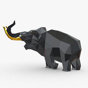 3D model mammoth