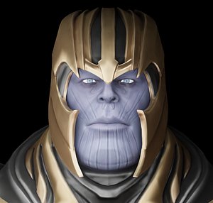 Thanos Rigged 3d model