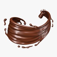 Chocolate Liquid Splash 022