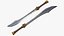 Fantasy-Rollenspiel-Schwert, Klinge, Messer, Hackmesser, Langschwert, Kurzschwert, Falchion, Gladius, Entermesser, Jian, Claymore, Breitschwert, Katana, Odachi, Shamshir, Krummsäbel, Machete, Säbel, Flamberge, Zweihänder, Sappara, Khopesh, Sax-Sammlung