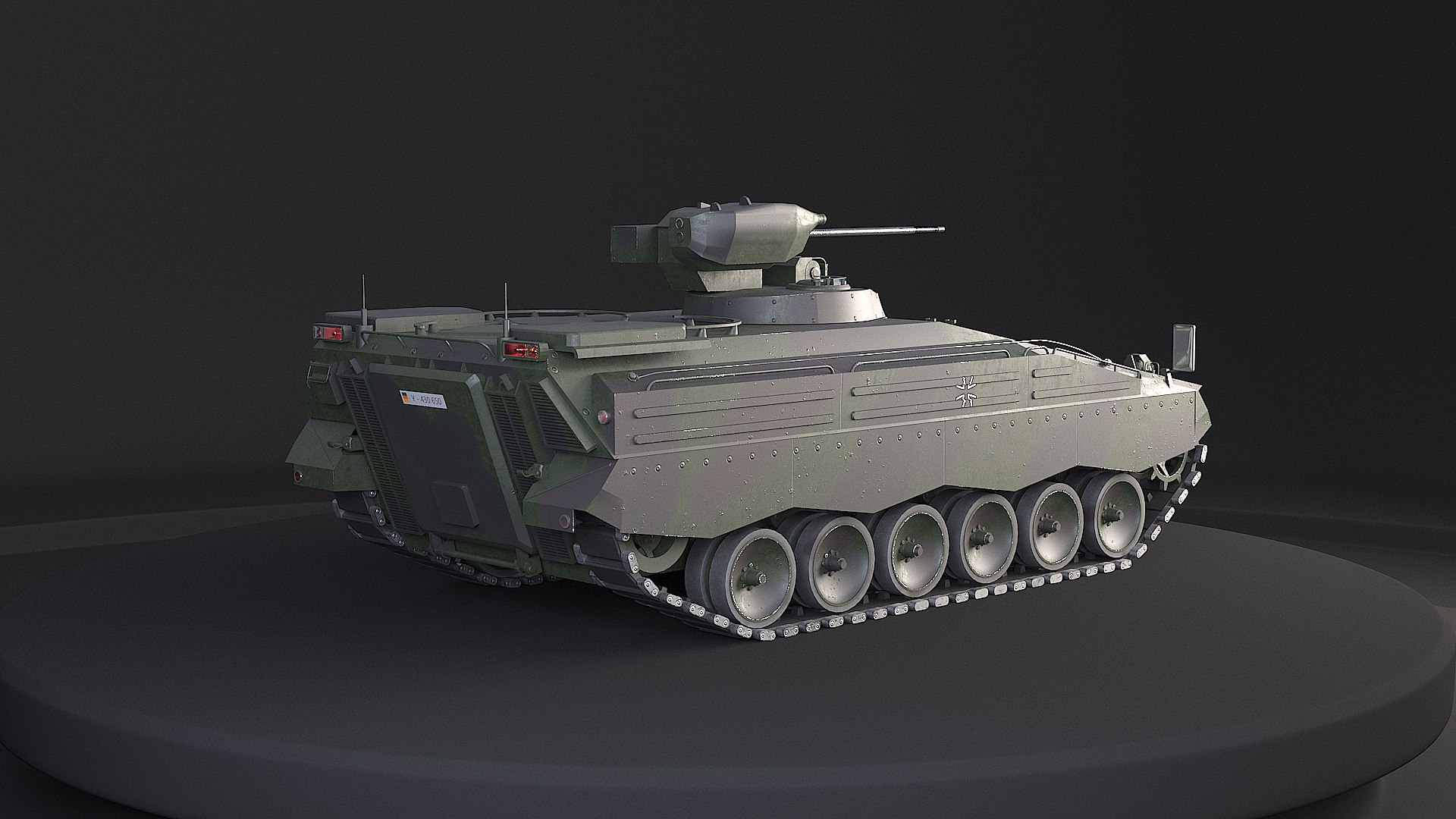 Marder 1 A3 Bundeswehr 3D - TurboSquid 2087789