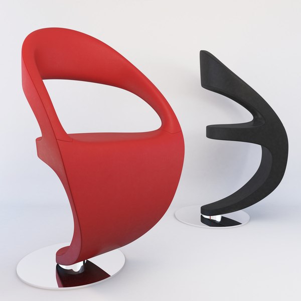 modern chair 3D model