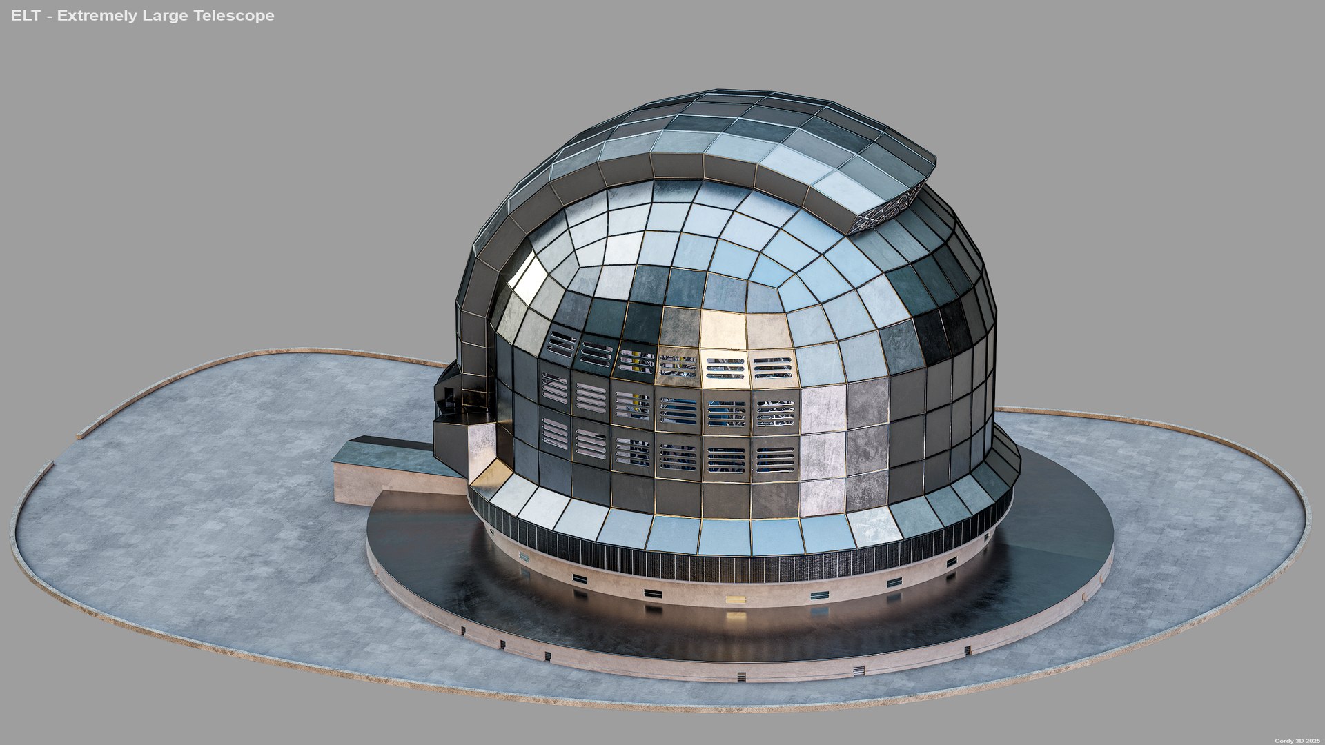 3D Extremely Large Telescope ELT PBR https://p.turbosquid.com/ts-thumb/6x/qYkgFE/WJ/r010/png/1750806270/1920x1080/fit_q87/712b9a5e11c7b0ee05d6c0058ef90c5a9cdb1d40/r010.jpg