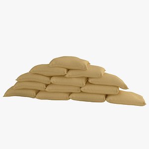 3ds max sandbag bags
