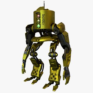 Robot Worker 3D model