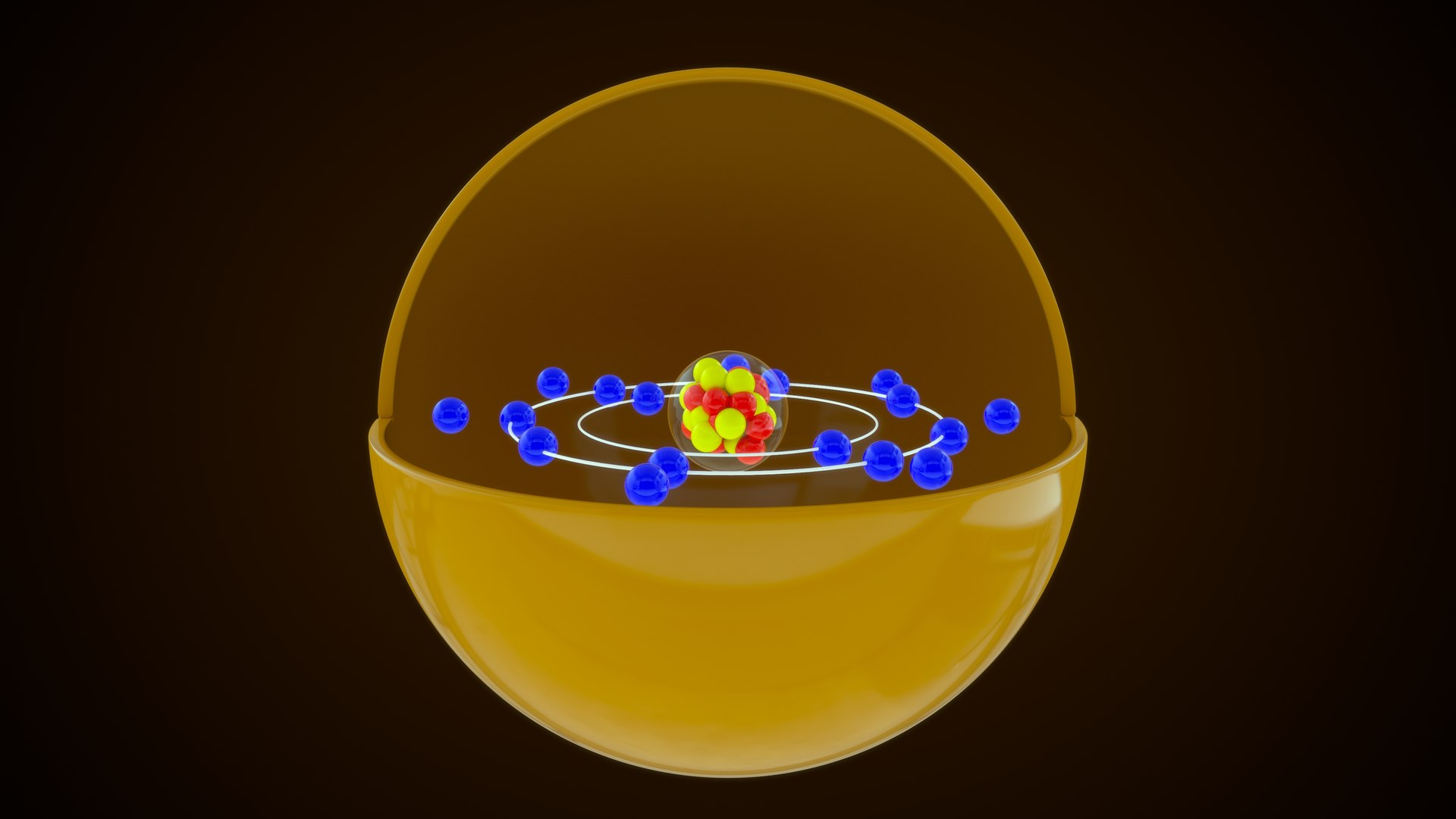 3D Chlorine Atom TurboSquid 2132398
