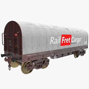 Tarpaulin Freight Wagon