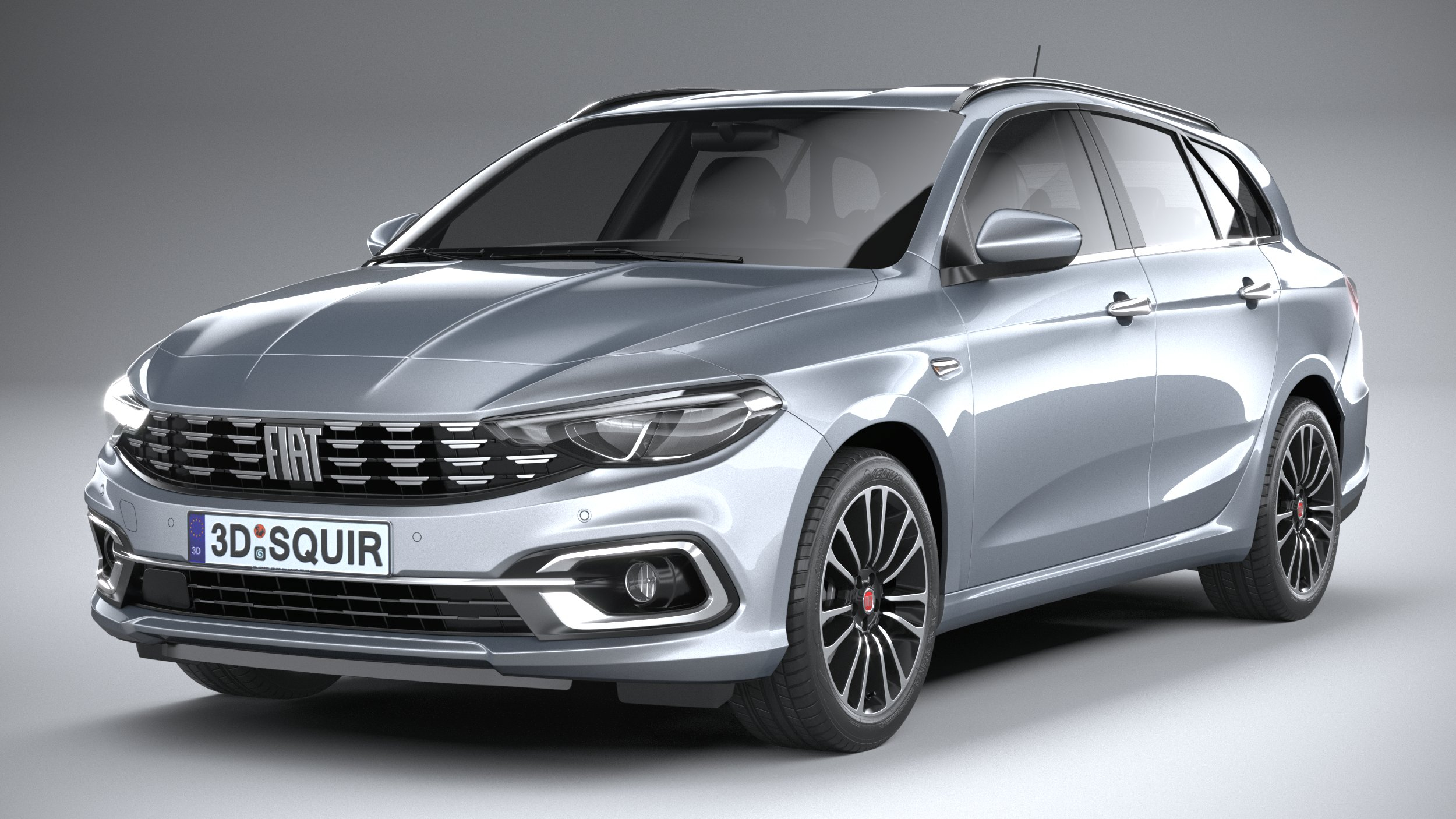 Modello 3D Fiat Tipo Station Wagon 2021 TurboSquid 1721394