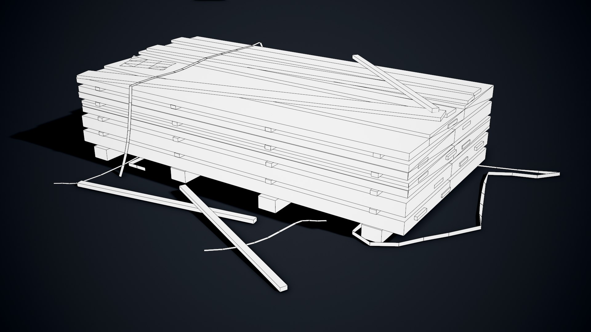 3D used pallet pine timber https://p.turbosquid.com/ts-thumb/6y/BWkLhQ/QB/wire2/png/1604760184/1920x1080/fit_q87/ba77a0b8cb419925204f323a6354b4abcd6e565b/wire2.jpg