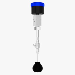 Waterjet Cutting Tool -3D Model Ready in Blender and FBX