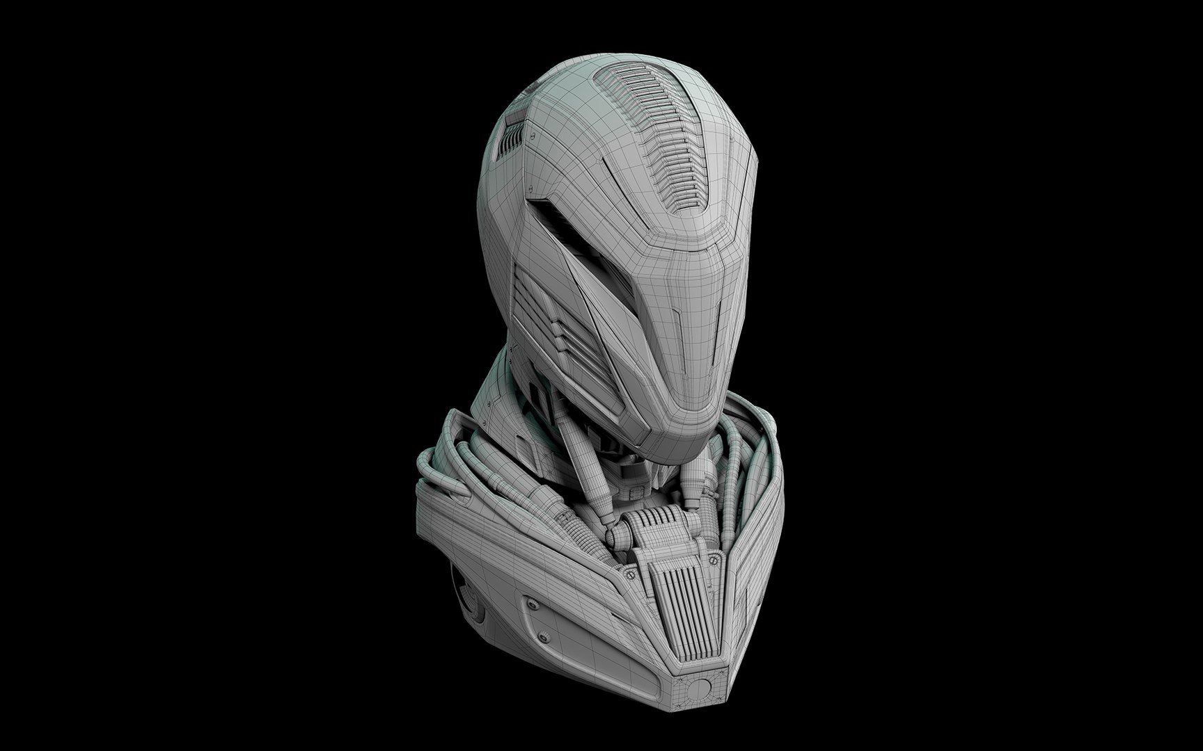 Robot Mech Head 3D - TurboSquid 1829164