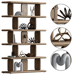 3D Shelving unit Nera