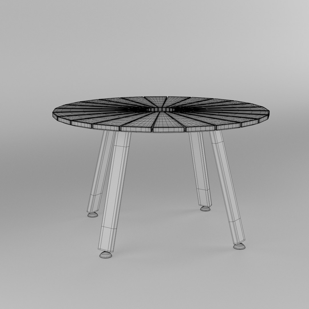 3d sunset table