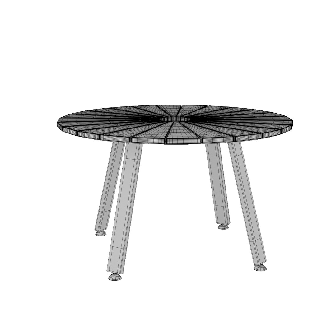 3d sunset table