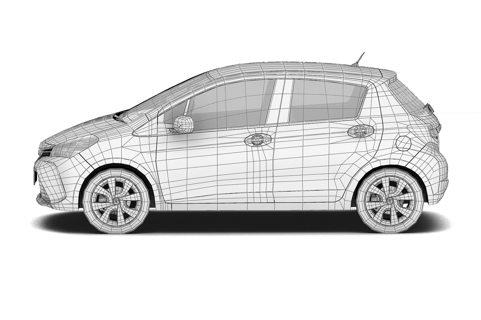 3ds max toyota vitz