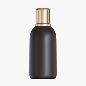 Black Cosmetic Bottle 01