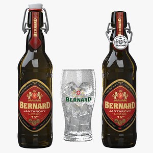 bernard jantarovy beer bottles max
