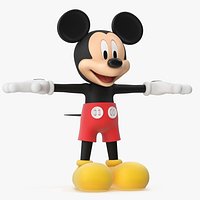 Mickey Mouse T-pose