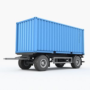 3D trailer container