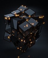 Scifi Cube- Abstract Cubes in Cube