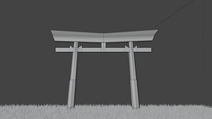 TORI GATE 3D model