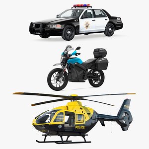 police transport 3D