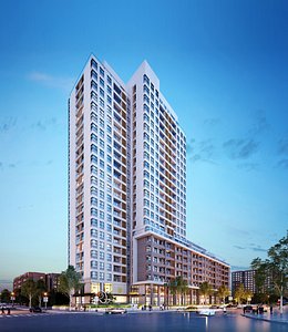 Highrise building 3D