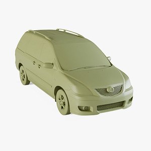 3D Mazda MPV 2002