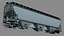 covered hopper car c114 3D model