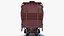 covered hopper car c114 3D model