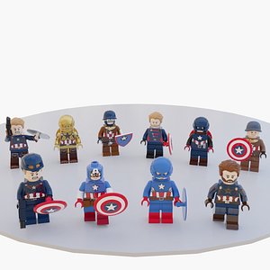 Lego Captain America pack