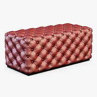 Pouf Porada Alcide ractangle