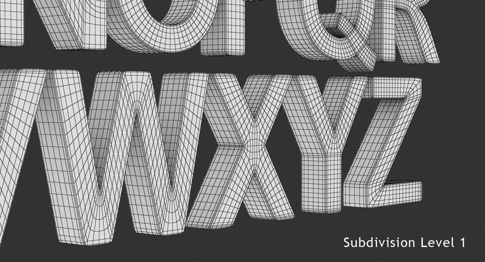3d alphabet letter subdivided https://p.turbosquid.com/ts-thumb/6y/vgVXAg/IVT2Zkfn/16/jpg/1520803759/1920x1080/fit_q87/b93316e42cd795cc6f2313c64944cdb73ef0d3fe/16.jpg