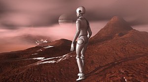 3d mars scenario model