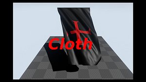 3dsmax flag