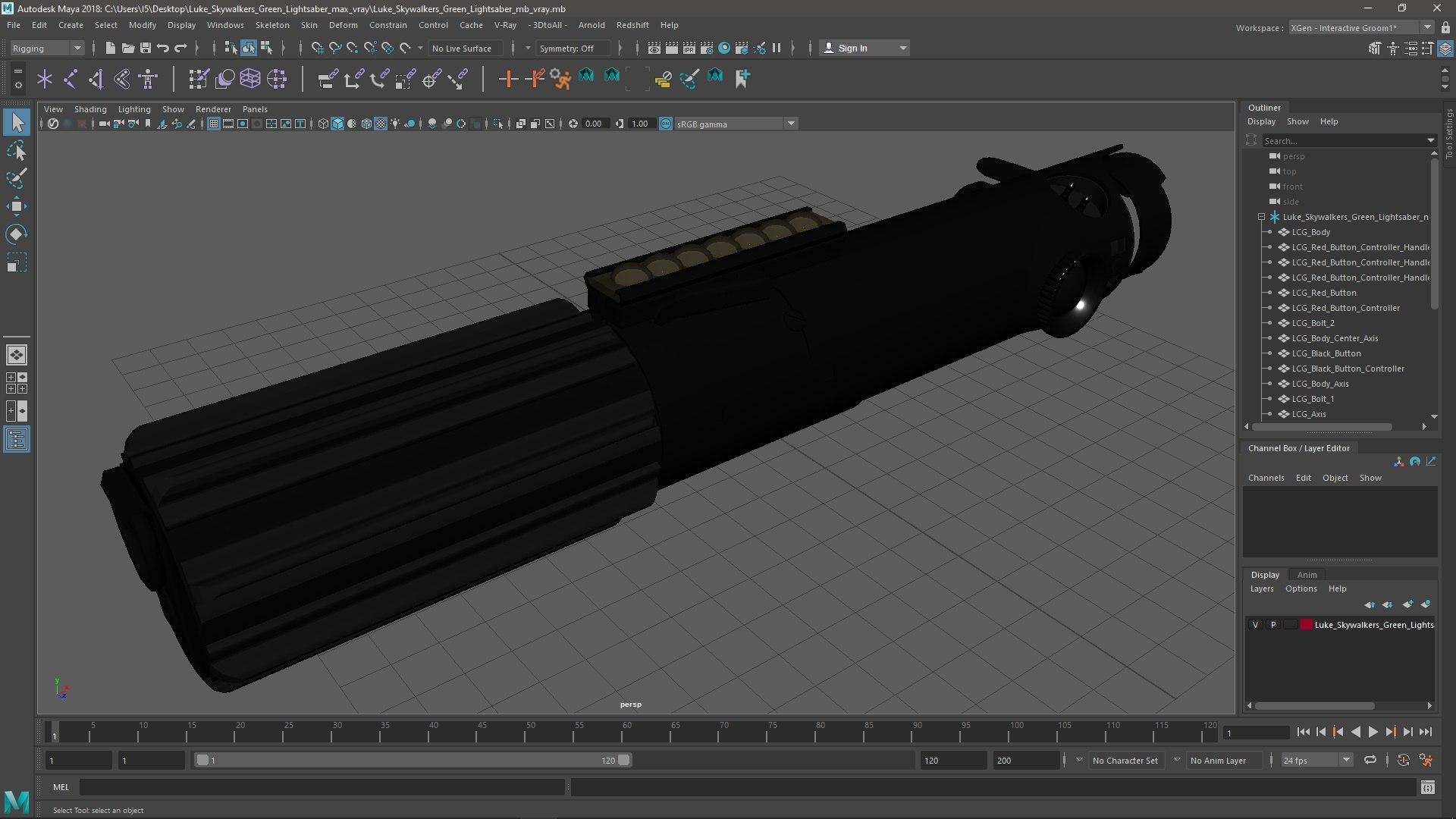 Luke Skywalkers Green Lightsaber 3D model https://p.turbosquid.com/ts-thumb/6z/3Krny2/x3/luke_skywalkers_green_lightsaber_1004/jpg/1733772447/1920x1080/fit_q87/6e798aa0361b9430bfcdf55d056c6d63b4efe1c9/luke_skywalkers_green_lightsaber_1004.jpg